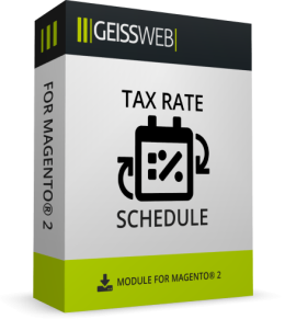 Scheduled Tax Rate Mass Updates for Magento 2