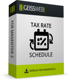 Scheduled Tax Rate Mass Updates for Magento 2