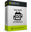 Scheduled Tax Rate Updates