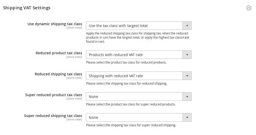 Magento dynamic shipping tax