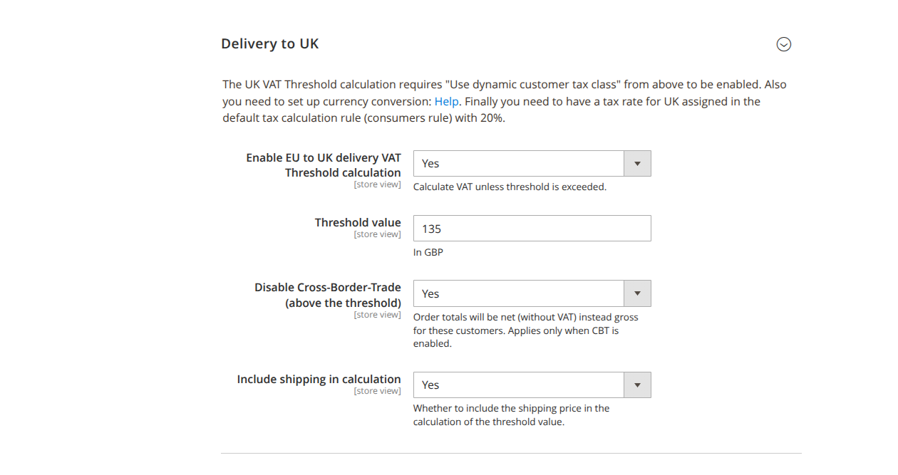 Brexit threshold